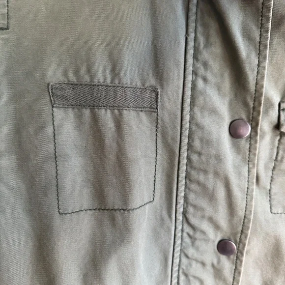 Rubbish Army Jacket Green Women Size M Cargo Military Pockets - Picture 10 of 12